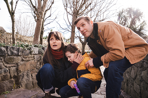Clare Dunne and Peter Coonan